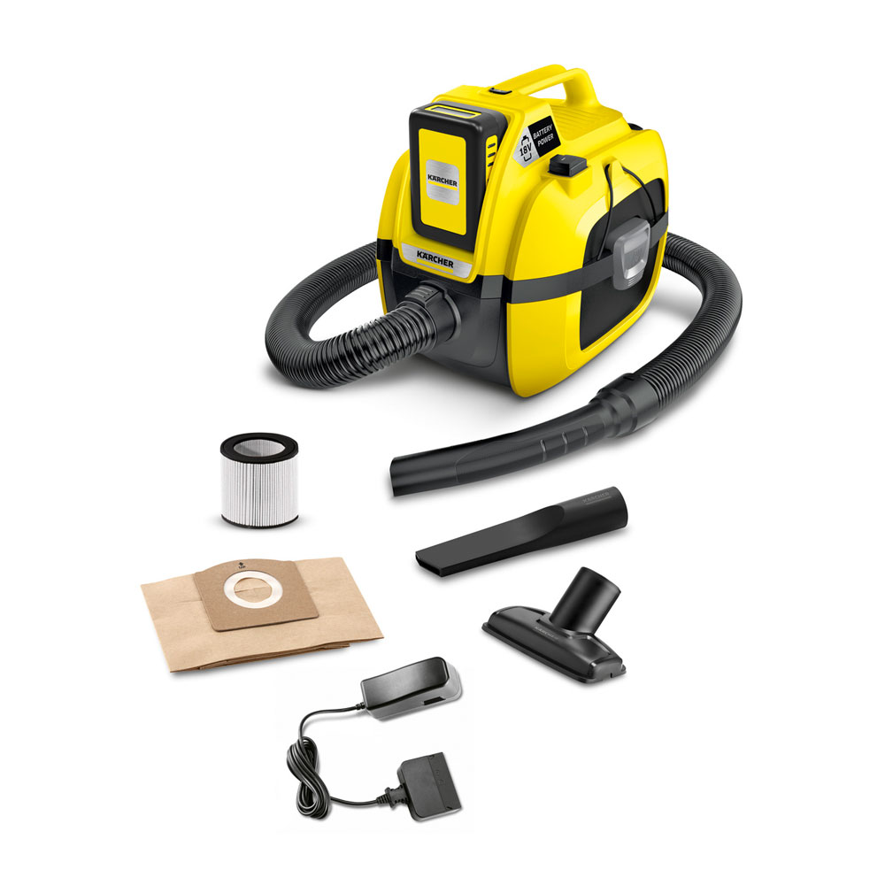 Produktabbildung: Kärcher - WD 1 Compact Battery Set 18V inkl. Akku und Ladegerät