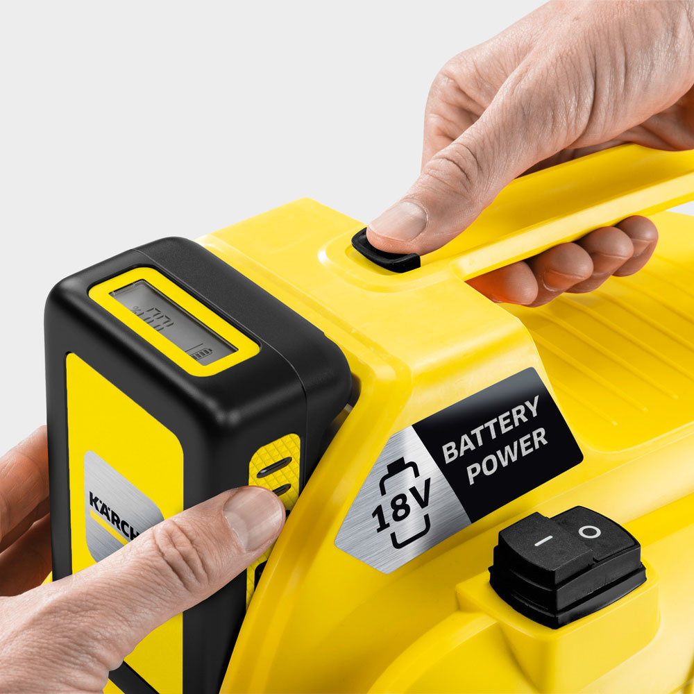 Produktabbildung: Kärcher - WD 1 Compact Battery Set 18V inkl. Akku und Ladegerät