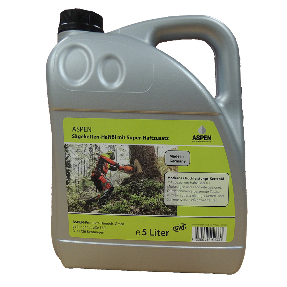 Produktabbildung: Aspen - Mineralisches Kettenöl (5 Liter)